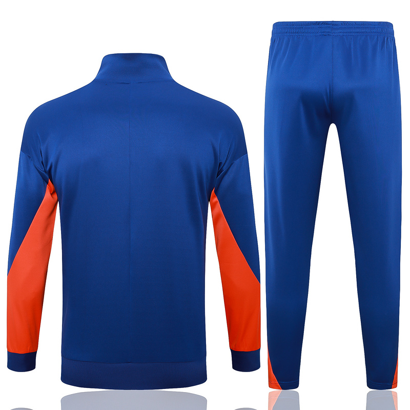 2024/25 Netherlands blue Jacket Training Suit Set Football Team Shirt Sports Fashion