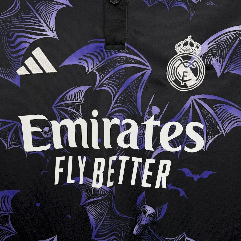 24/25 Real Madrid Purple Bat Special Edition Football Jersey Fan Version