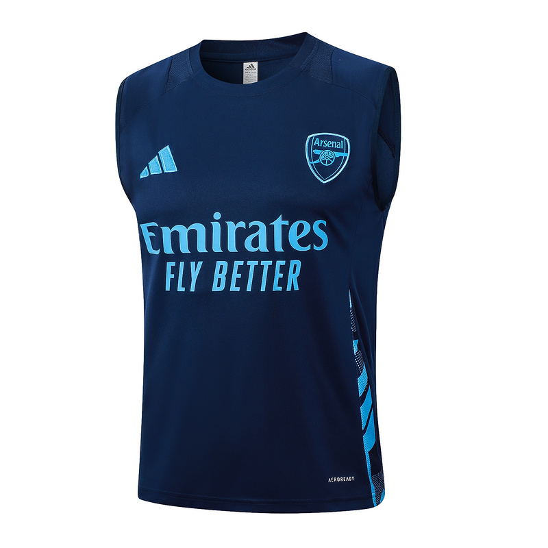 24/25 Arsenal Royal blue Training Set Shirt and Shorts