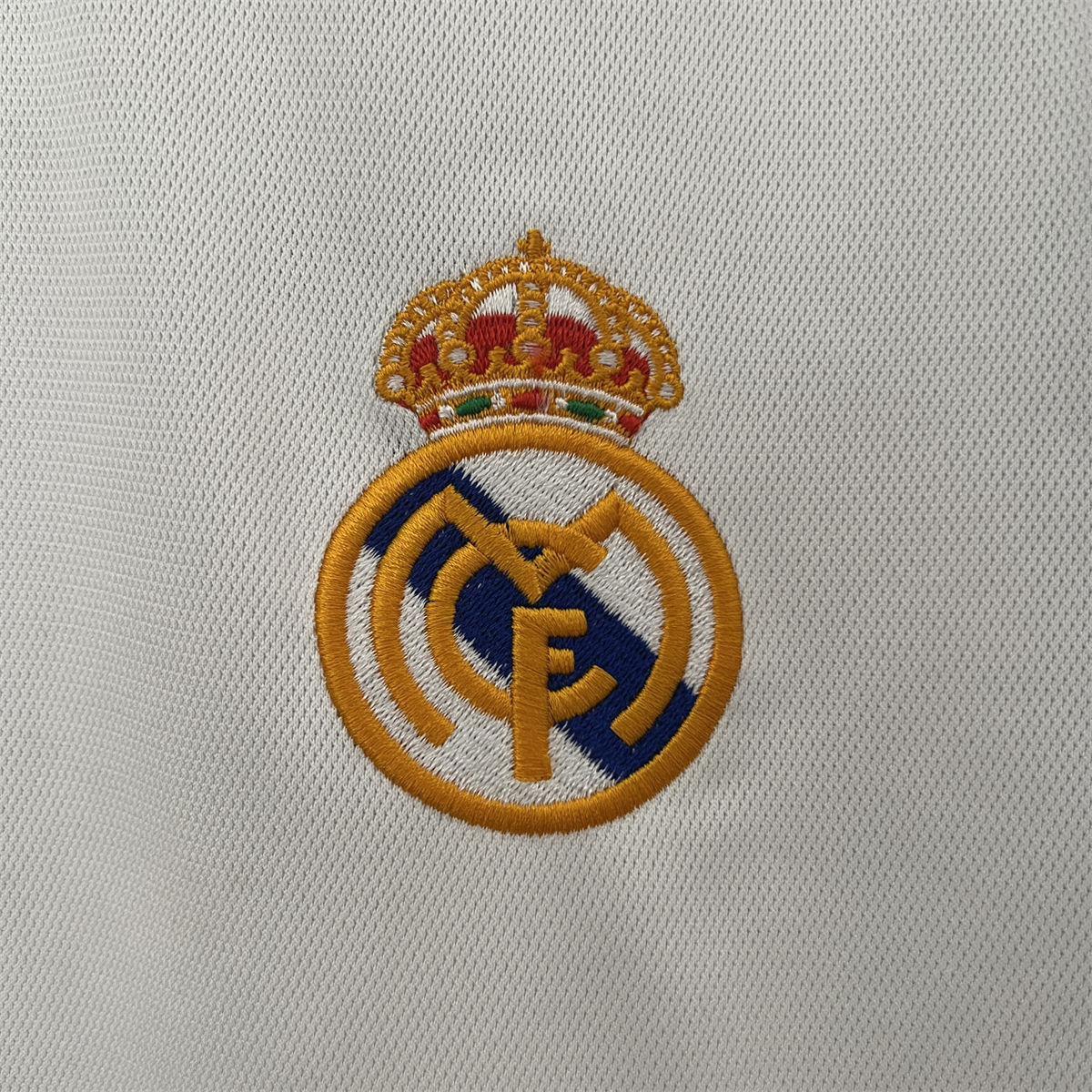 Retro Real Madrid 00/01 Home  jersey Home Long Sleeves Fan Version