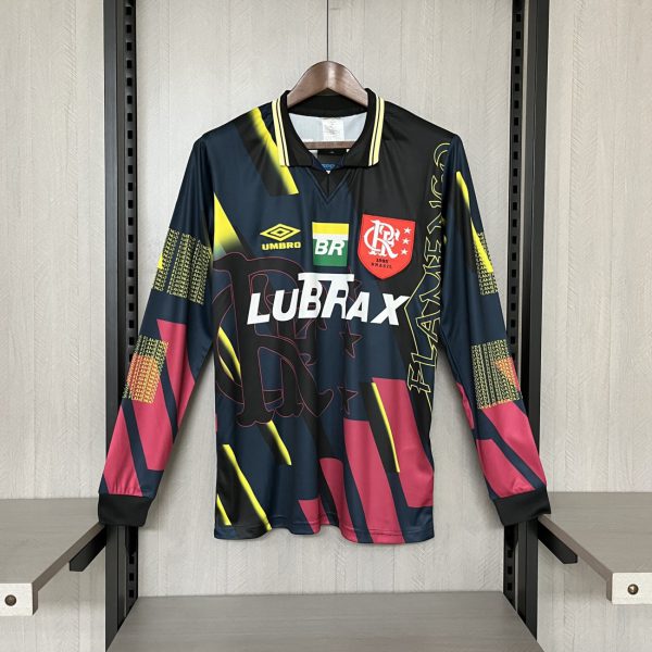 Retro 1997 Flamengo goalkeeper jersey Long Sleeve Fan Version