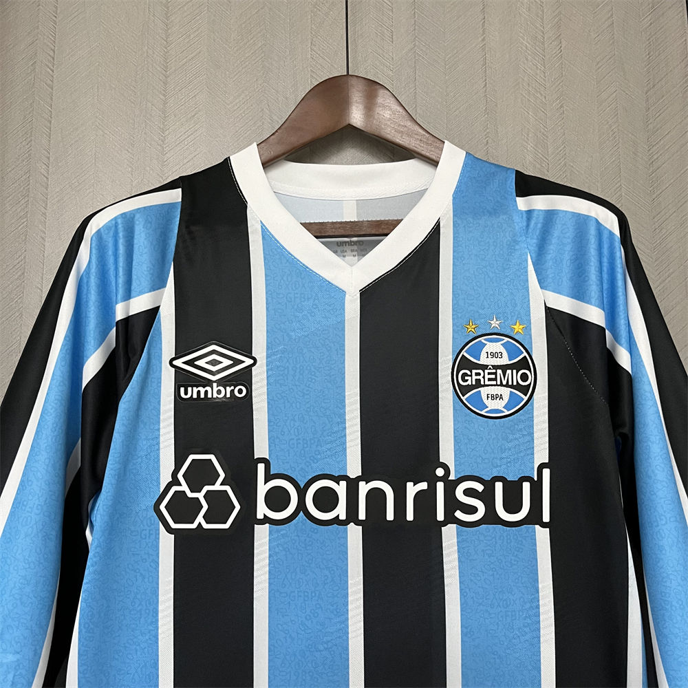 2024/25 Gremio Home jersey Long Sleeve Fan Version