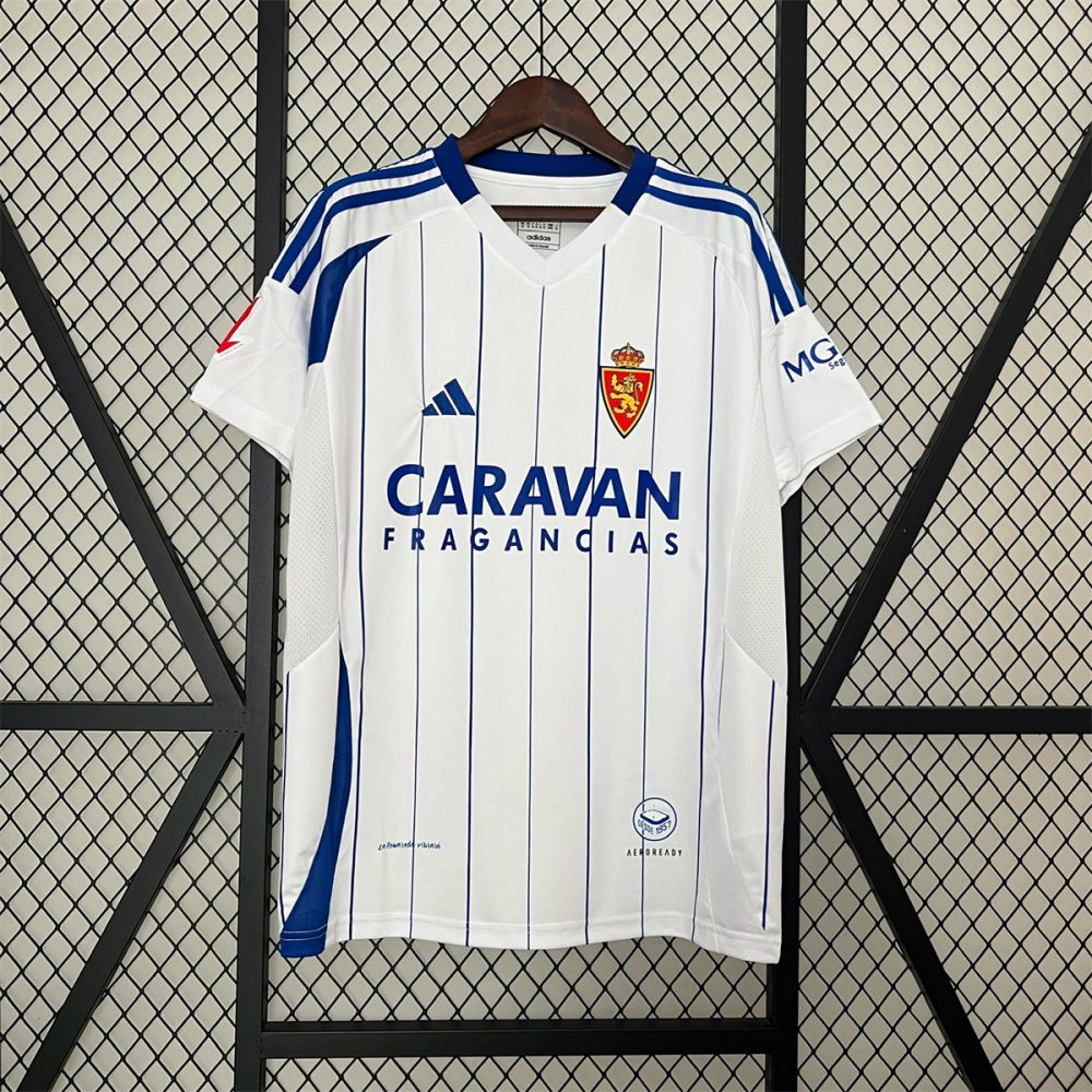23/24 Real Zaragoza Home Jersey Fan Version