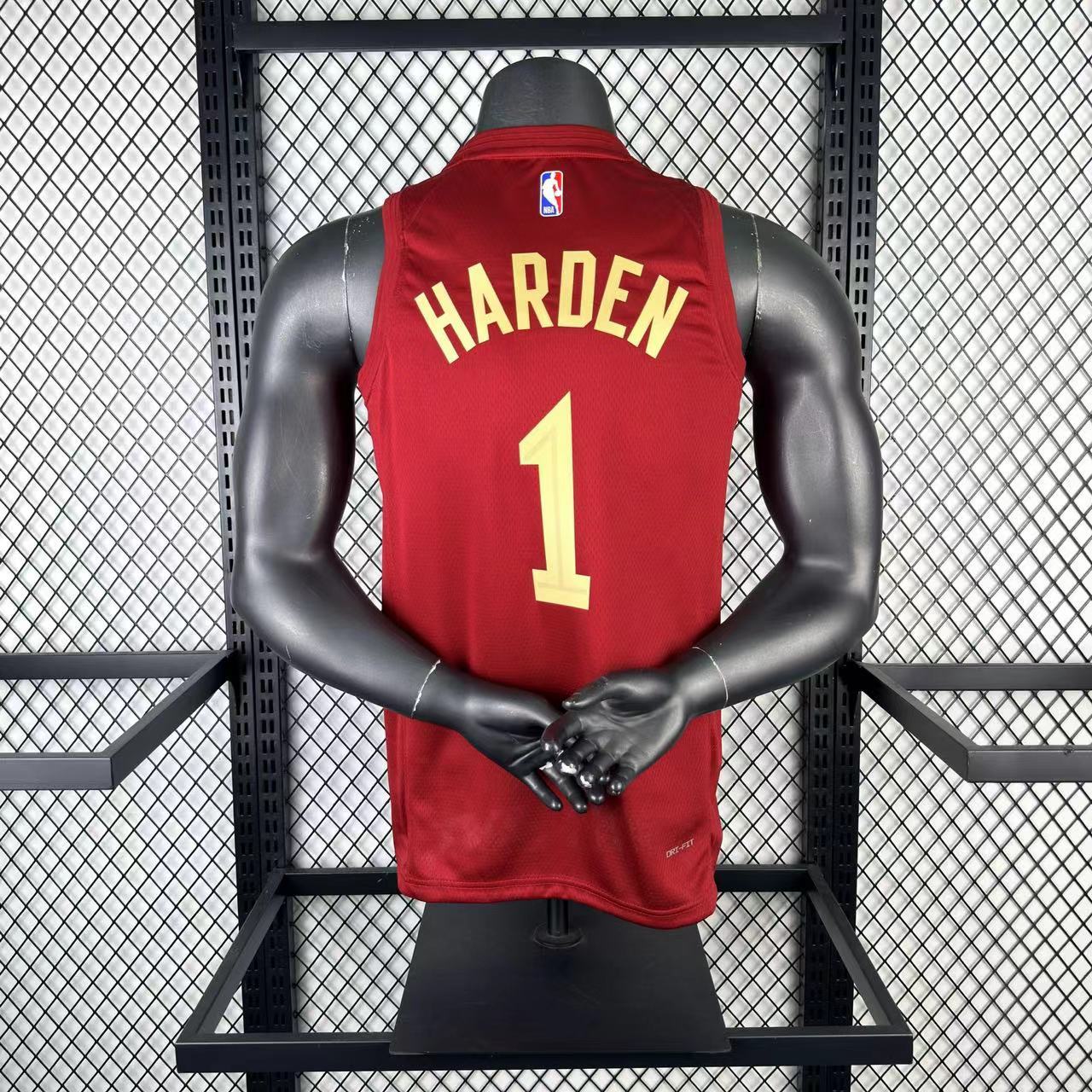 NBA Cleverland Cavaliers Round Neck Red jersey HARDEN#1