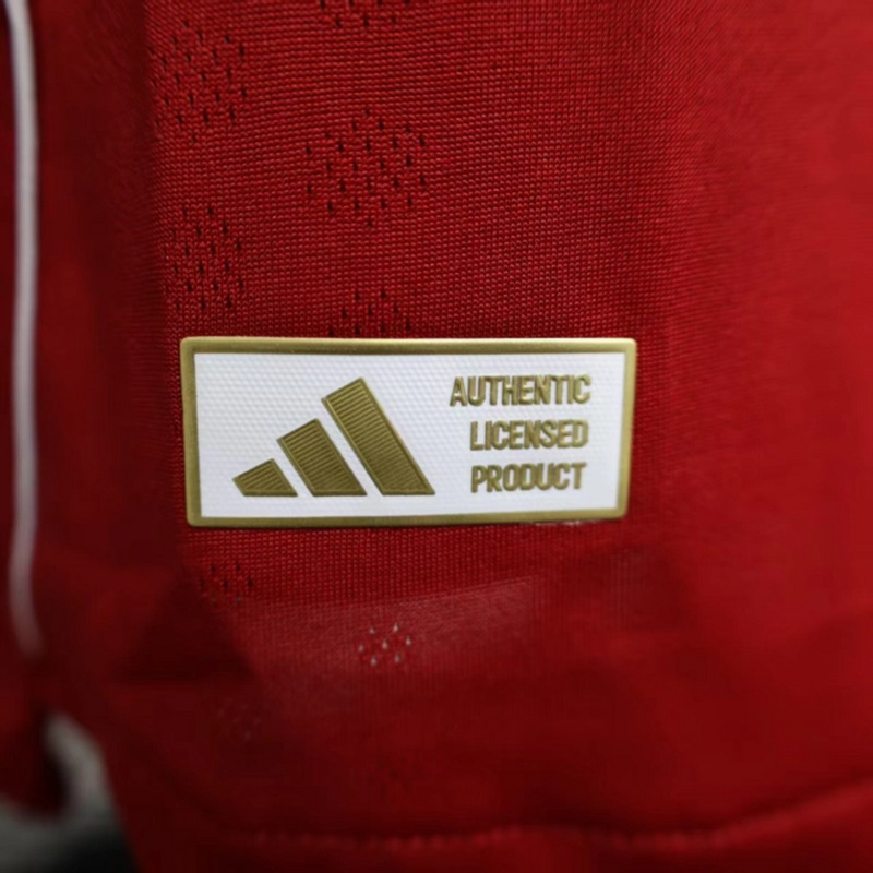 2025/26 Liverpool Home jersey Long Sleeve Jersey Player Version