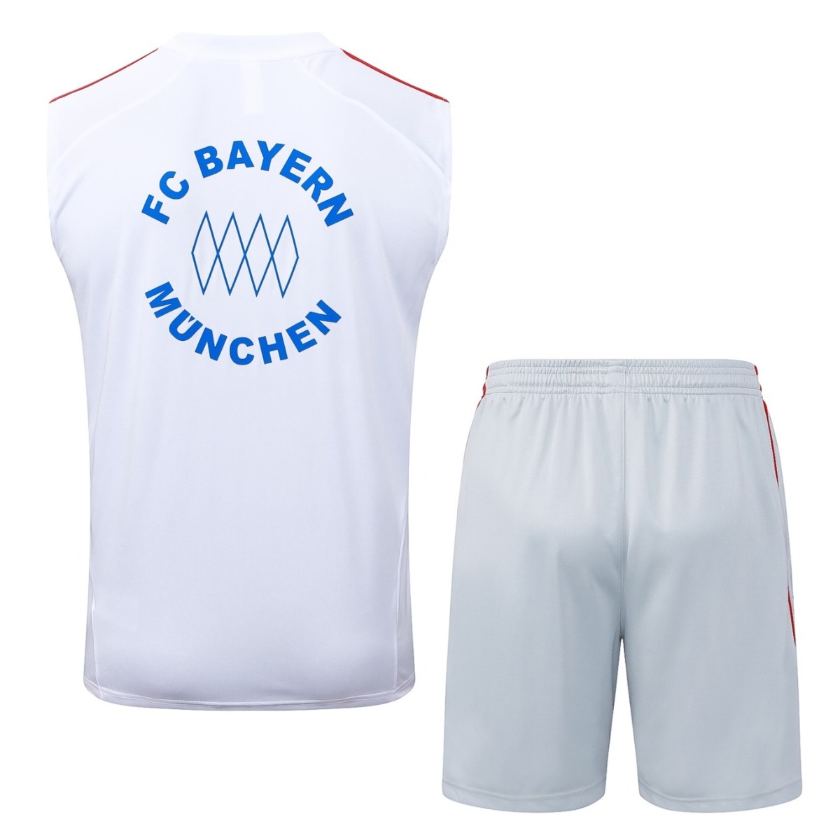 2026 Bayern Munich White Training Set Shirt and Shorts