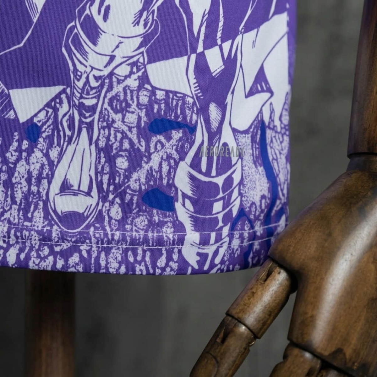 2025/26 Real Madrid Marvel Comics Purple Jersey Fan version