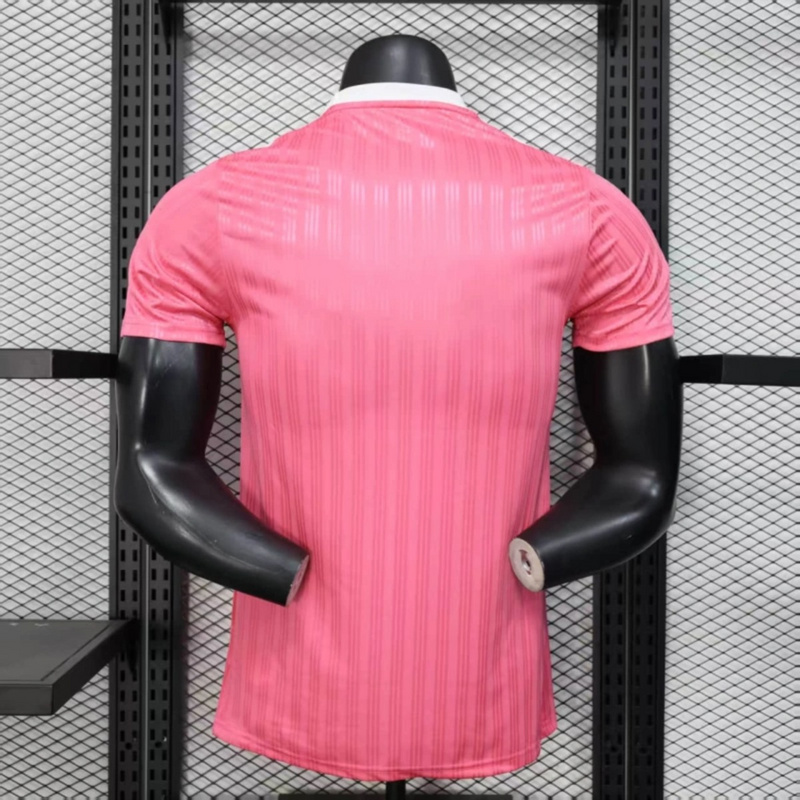 2025/26 Adidas Trefoil casual Deep Pink jersey Player Version