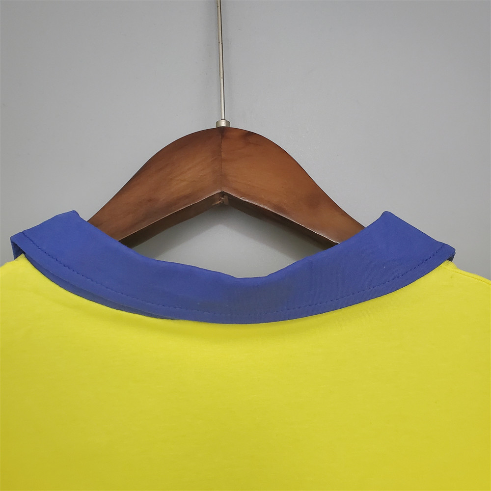 Retro Arsenal 71/79 long sleeve away yellow jersey Fan Version