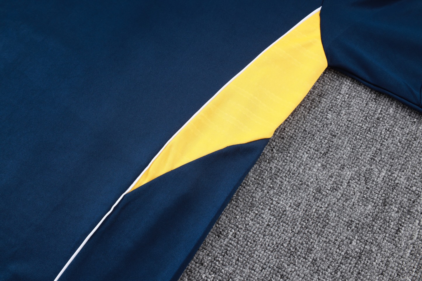 202526 Boca royal blue Long-sleeved half-pull training kit Football team kit