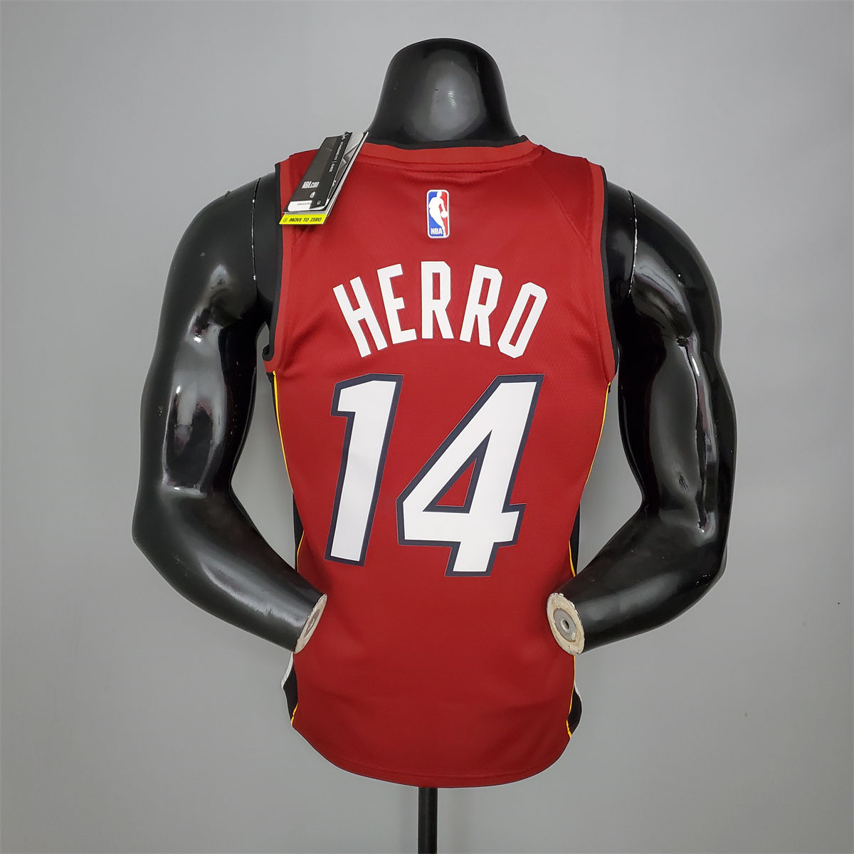 NBA Miami Hearts V-Neck Red Jersey HERRO#14 S-XXL