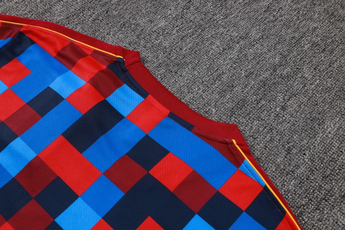 2026 Barcelona Colorful Training Set Shirt and Shorts