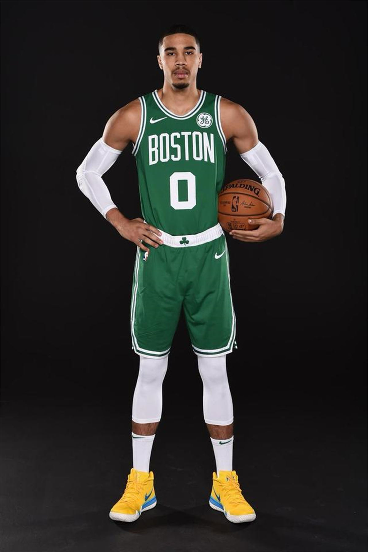 NBA Boston Celtics round neck Retro Green Jersey Tatum#0 S-XXL