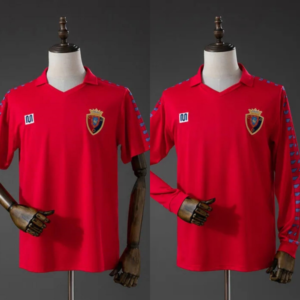Retro Osasuna 1983 Home Jersey Fan Version