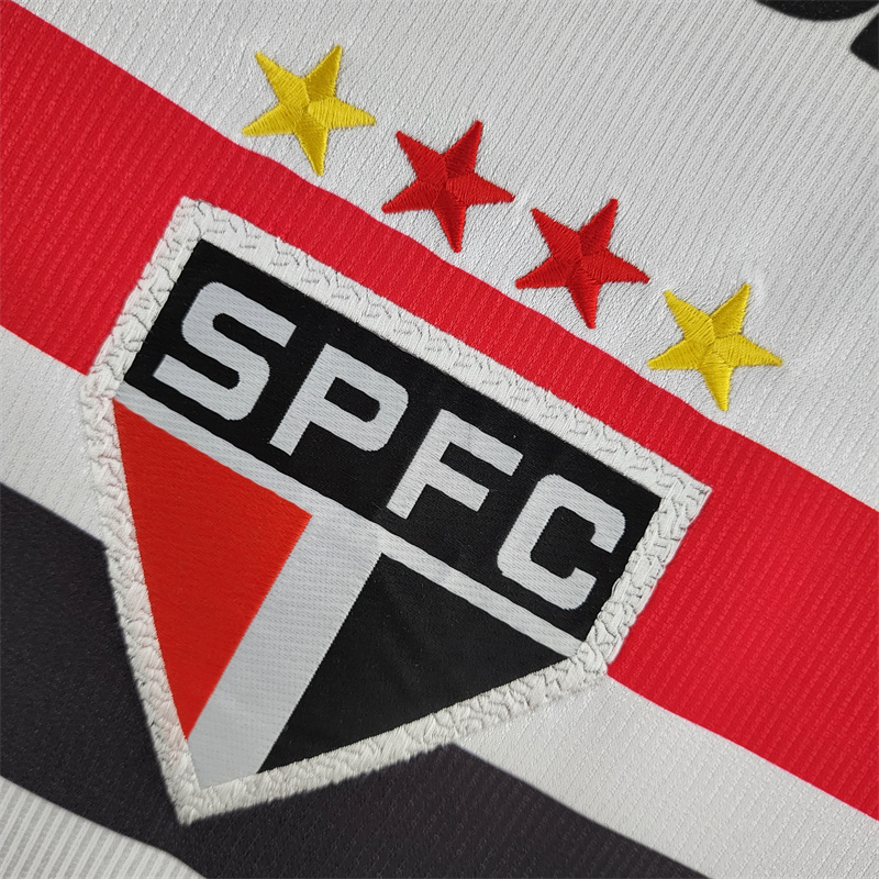 Retro 1999 sao paulo home jersey Fan Version
