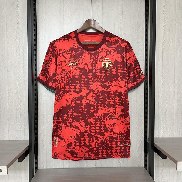 2024/25 Portugal Red  Jersey Fan Version