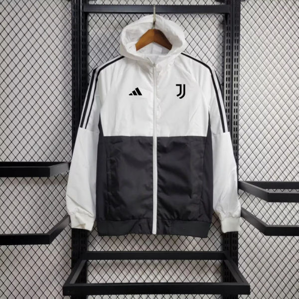 24/25 Juventus black white windbreaker Sport Unifom jersey Sport Unifom