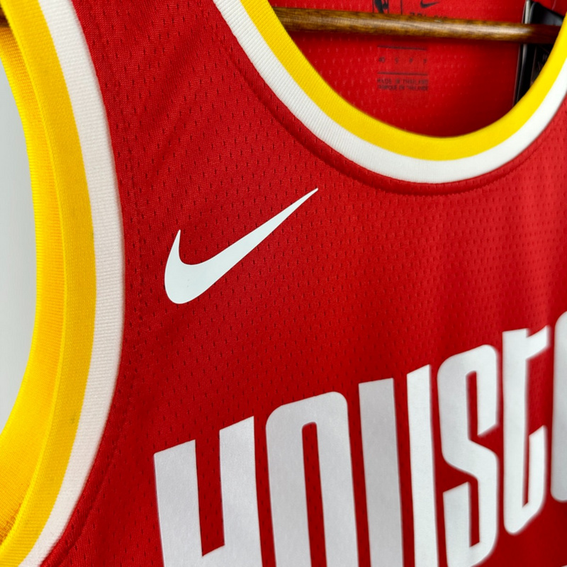 NBA Houston Rockets V-Neck Red Jersey DURANT#35 S-XXL