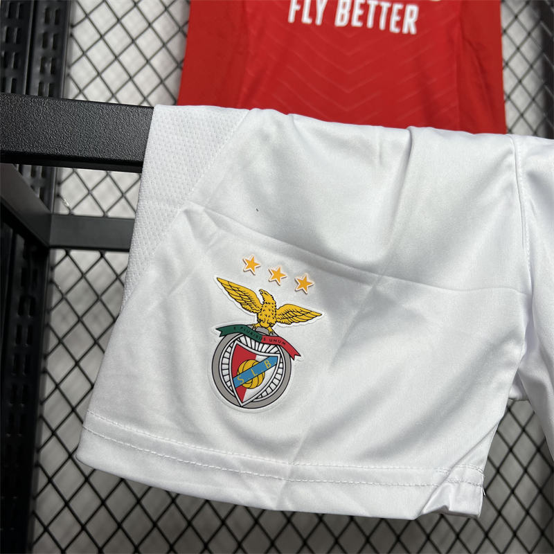 24/25 Benfica Home jersey Kid Kits Size 16-28