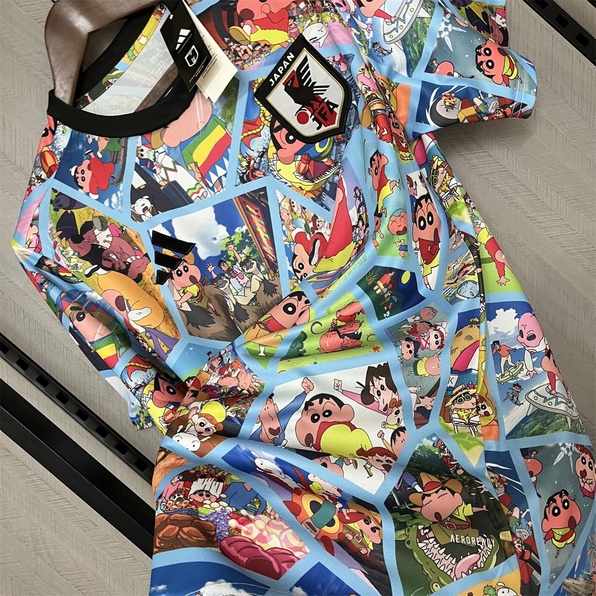 24/25 Japan Anime Crayon Shin-chan Special Edition  Jersey Fan Version