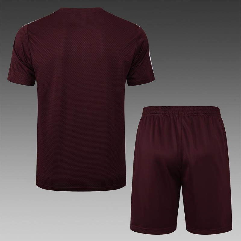 2025/26 Ajax maroon Training Set Shirt and Shorts