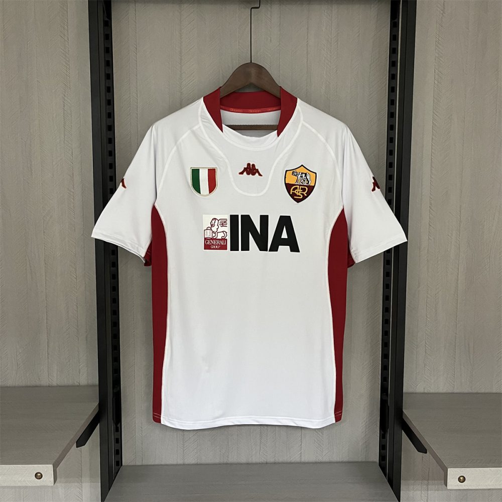 Retro Roma 01/02 Away jersey Fan Version