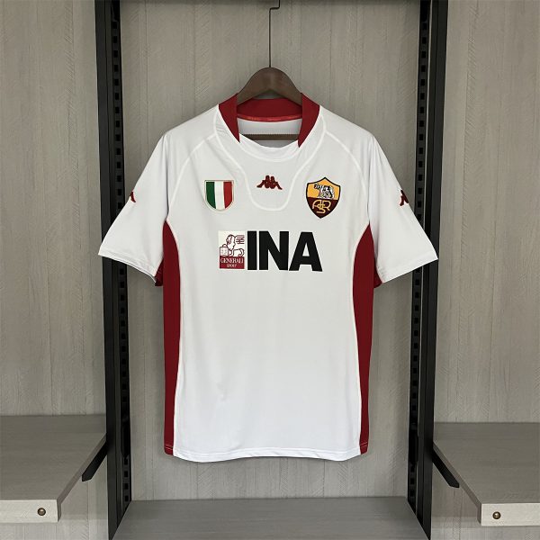 Retro Roma 01/02 Away jersey Fan Version