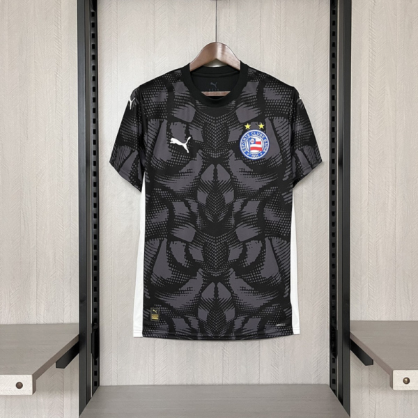 2025/26 Bahia Goalkeeper Black jersey Fan Version