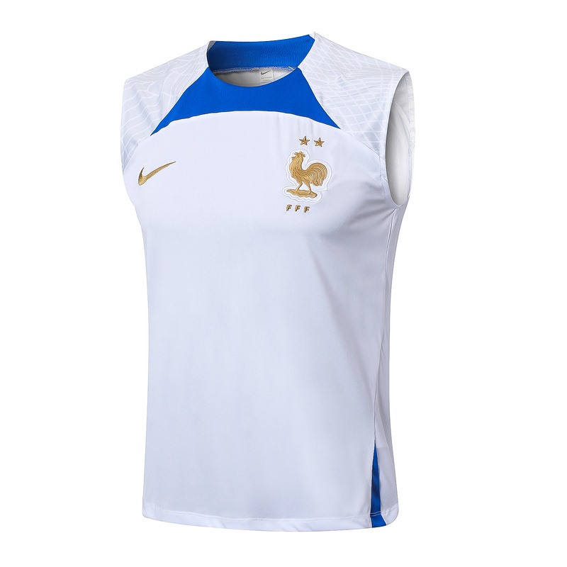 24/25 France White Training Set Shirt and Shorts