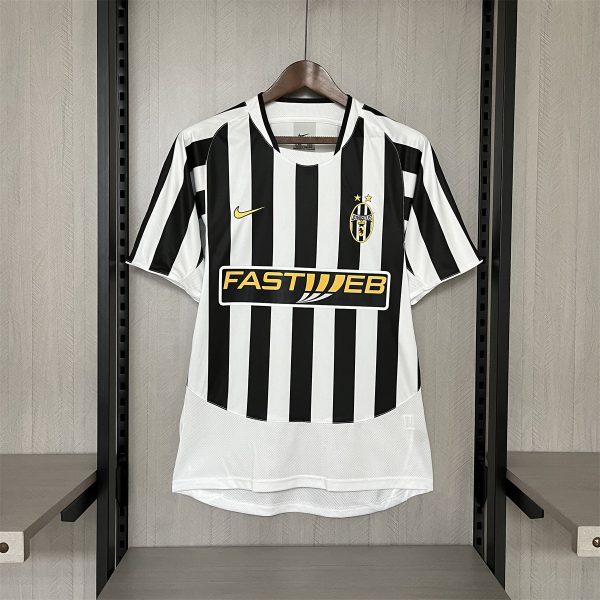 Retro Juventus 03/04 Home  jersey Fan Version