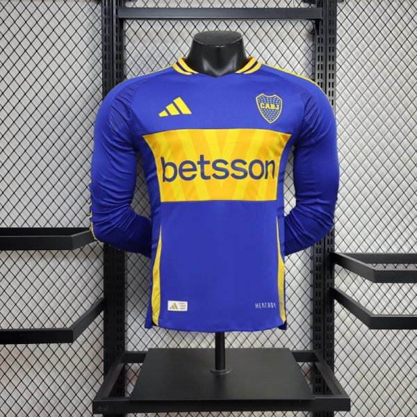 24/25 Boca Juniors Home Long Sleeve Special edition Jersey Player Version
