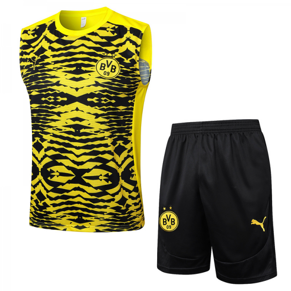 24/25 Dortmund Yellow black Training Set Shirt and Shorts