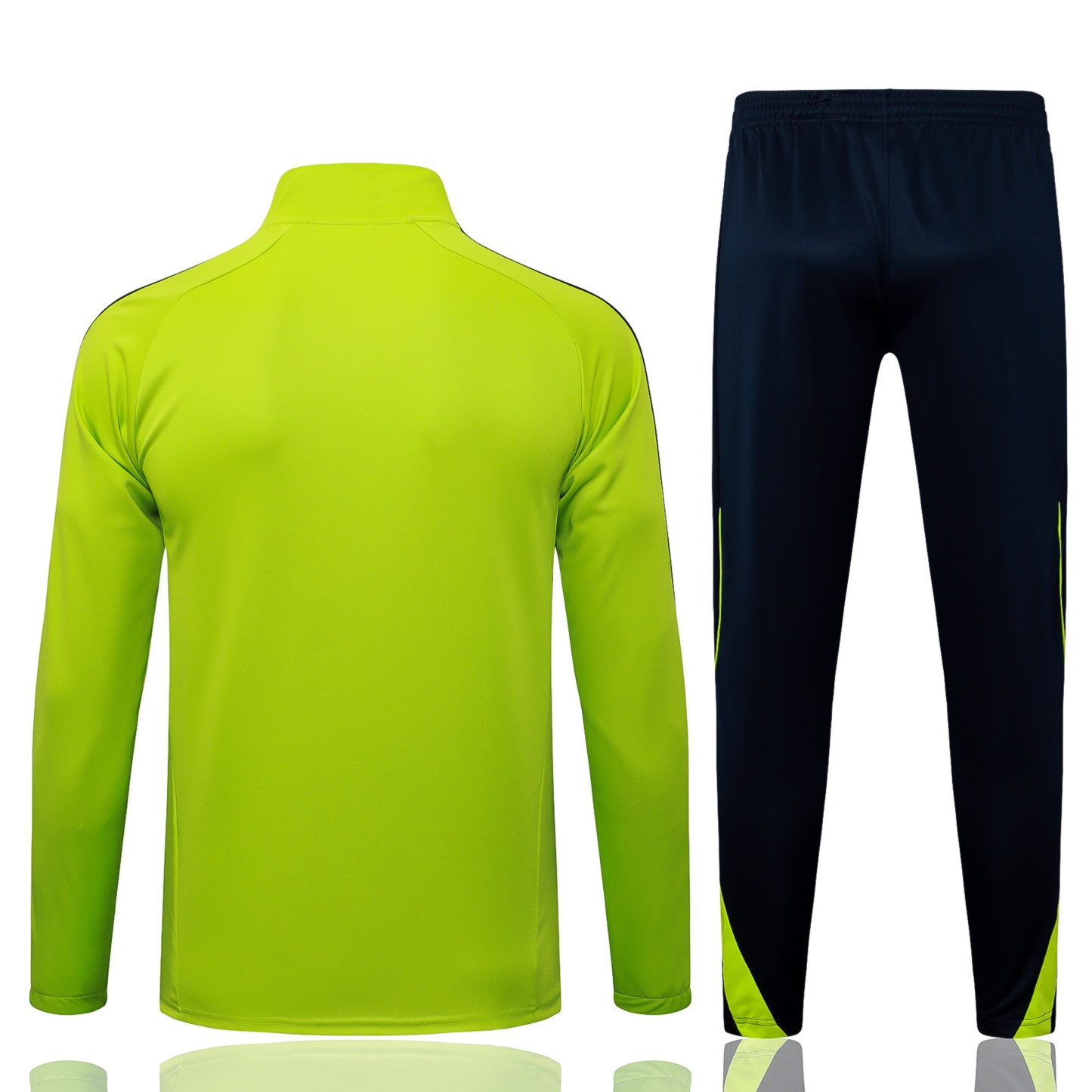 2025/26 Real Madrid grass green Jacket Training Suit Set Football Team Shirt Sports Fashion