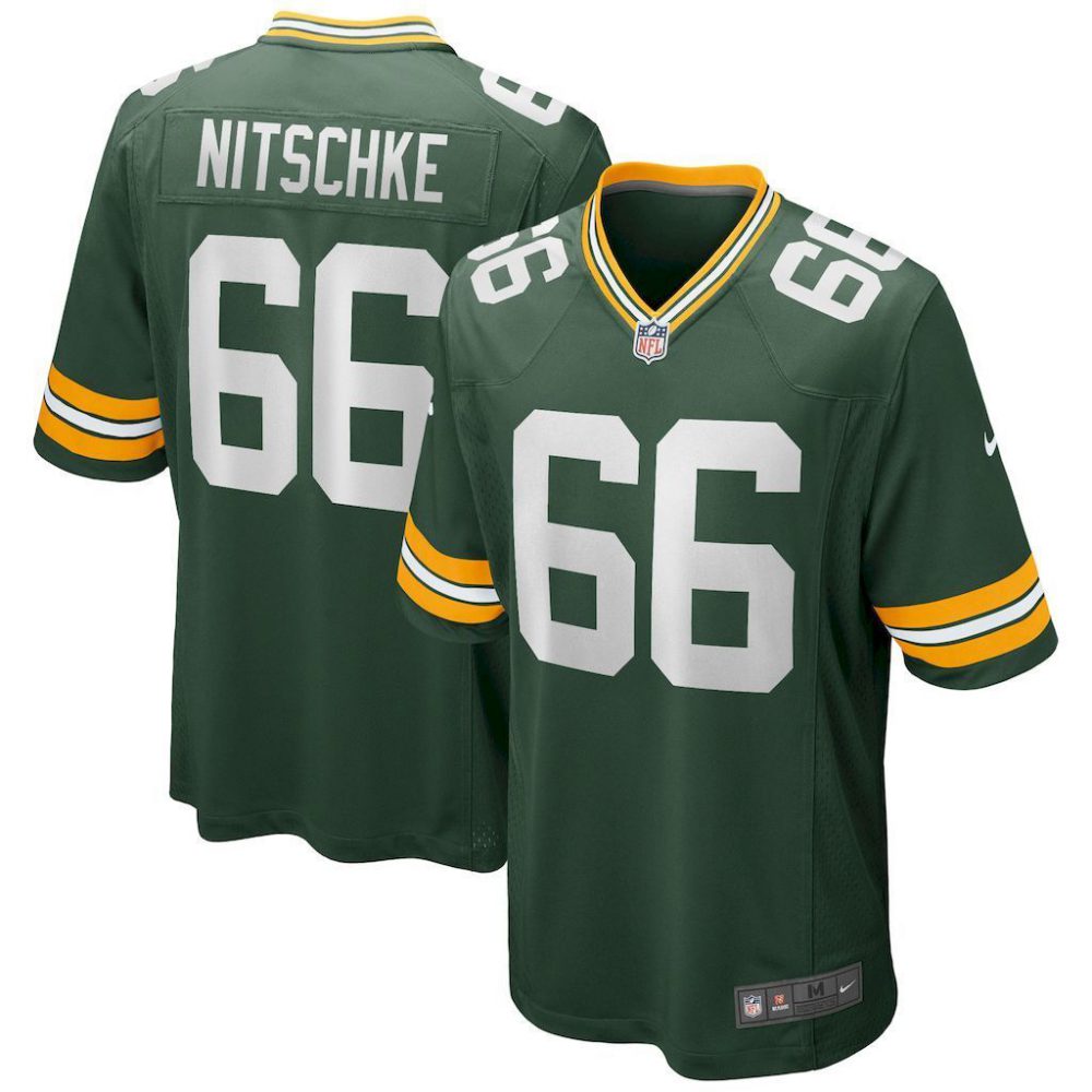 NFL Green Bay Packers Jeysey NITSCHKE #66