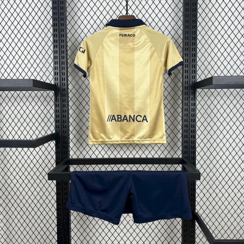 2025/26 Deportivo de La Coruna 125th Anniversary Edition jersey kids Kits size: 16-28