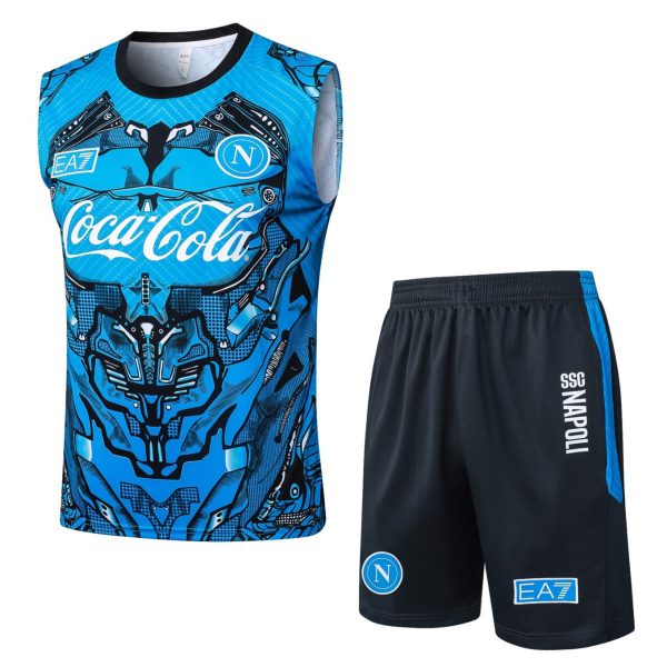2026 Naples Blue Training Set Shirt and Shorts