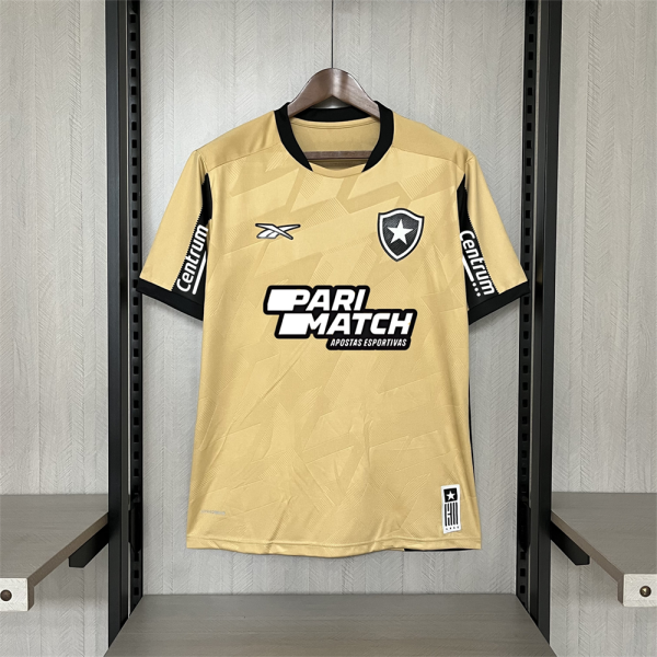 Botafogo 24/25 Goalkeeper Gold Jersey Fan Version