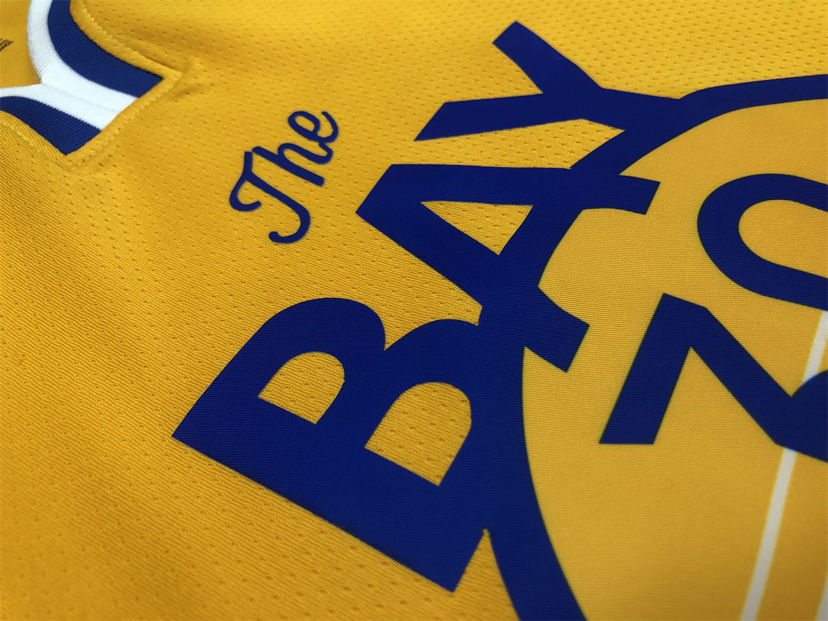 NBA Golden State Warriors V neck Yellow Jersey CURRY#30 S-XXL