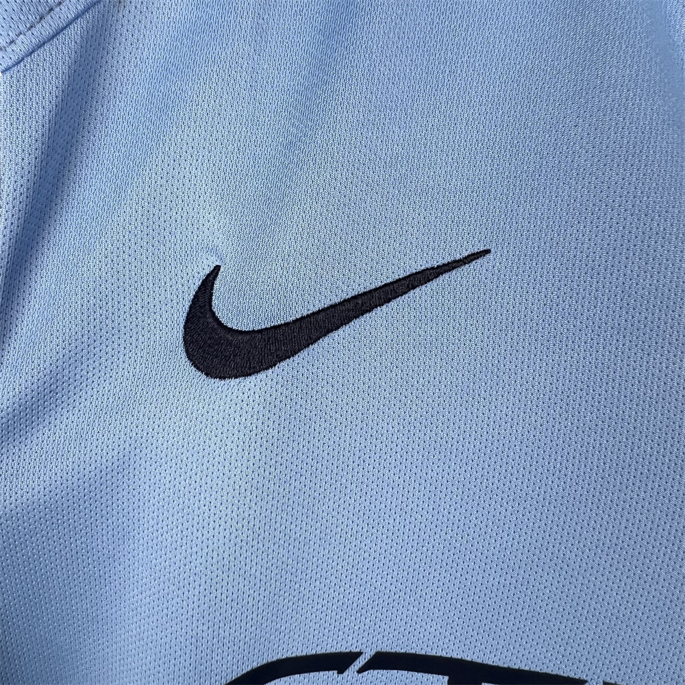 Retro Manchester City 15/16 version home jersey Fan Version