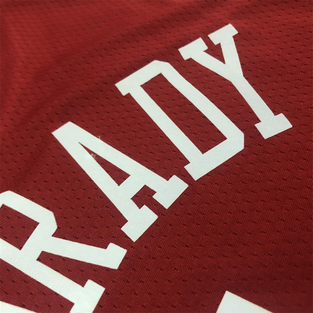 NBA Houston Rockets Round Neck Red Jersey McGRADY#1 S-XXL