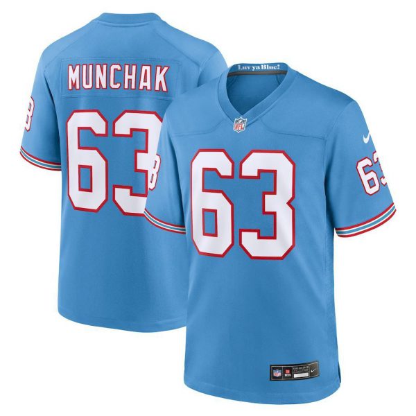 NFL Tennessee Titans Jeysey MUNCHAK #63