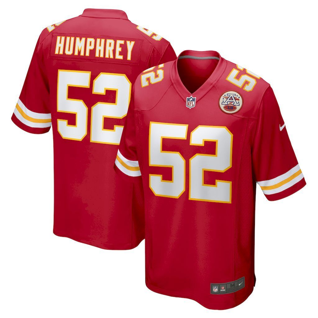 NFL Kansas City Chiefs Jeysey HUMPHREY #52