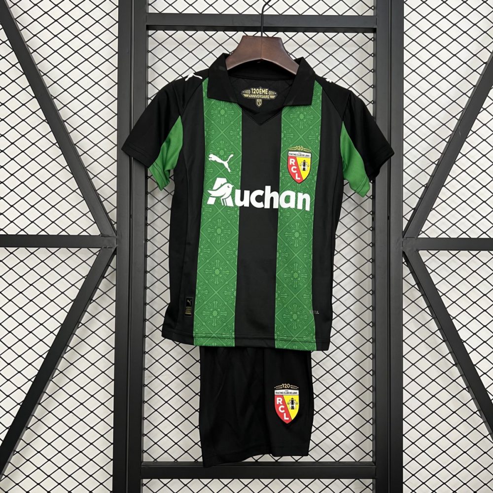 2025/26 RC Lens Away jersey Kid Kits Size 16-28
