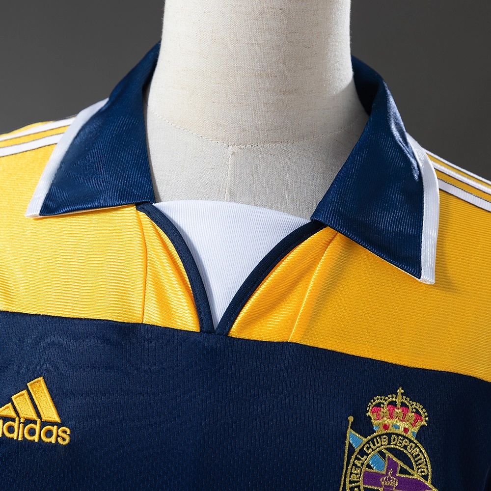 Retro Deportivo de La Coruna 2000/01 Away jersey Fan Version