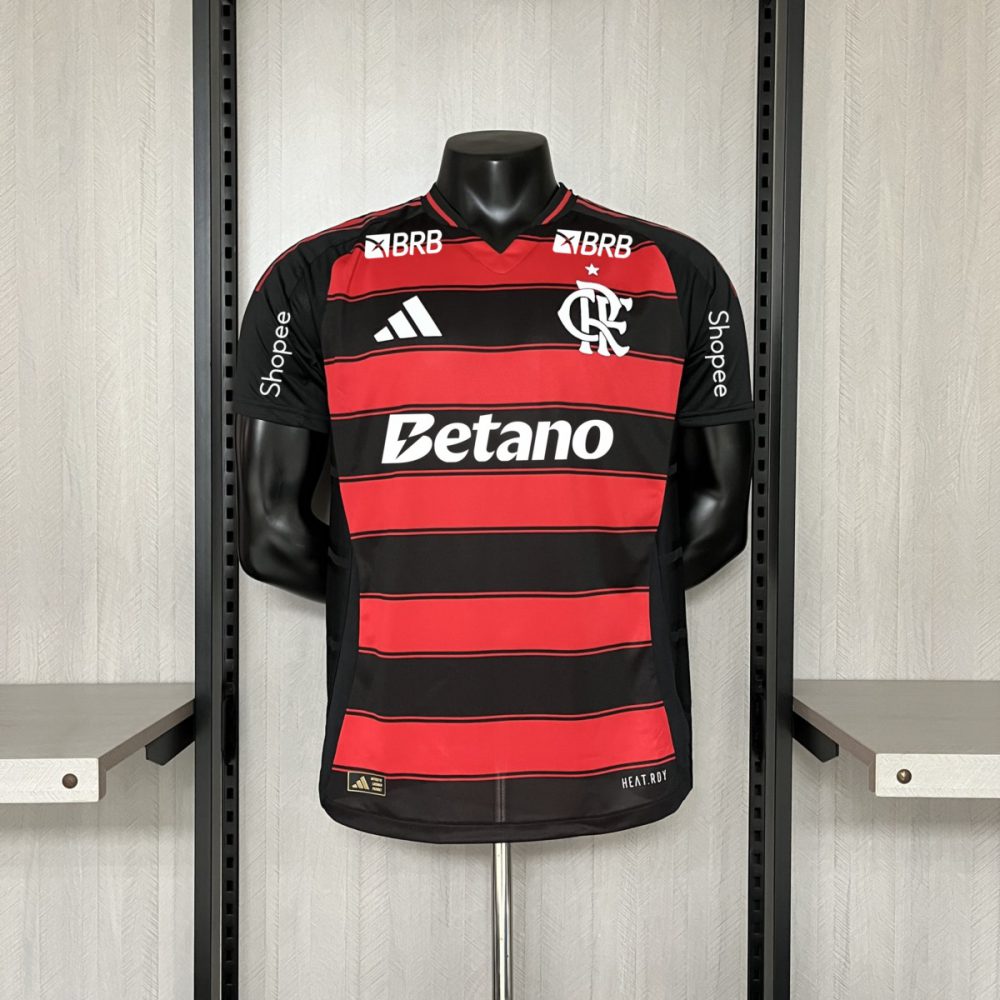 25/26 Flamengo Home Jersey Player Version