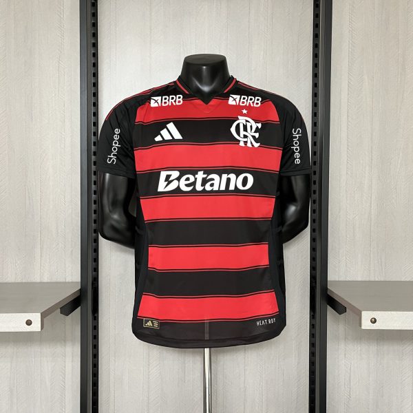 25/26 Flamengo Home Jersey Player Version