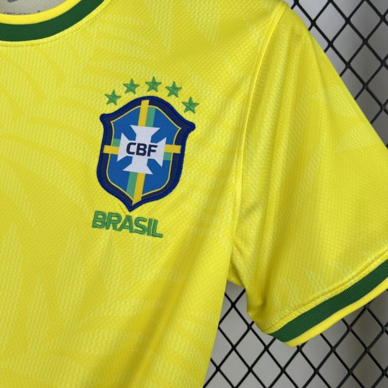 2025/26 Brazil Pigeon yellow jersey Fan Version