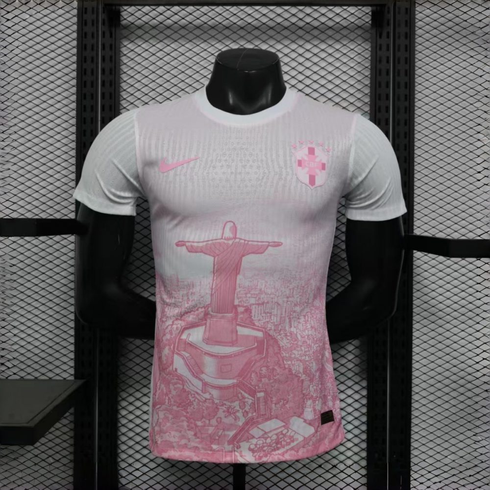 2025/26 Brazil Special edition Pink Jersey Player Version