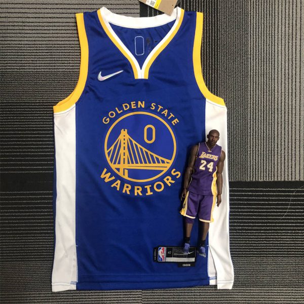 NBA Golden State Warriors V-Neck Blue Jersey PAYTON Ⅱ#0 S-XXL