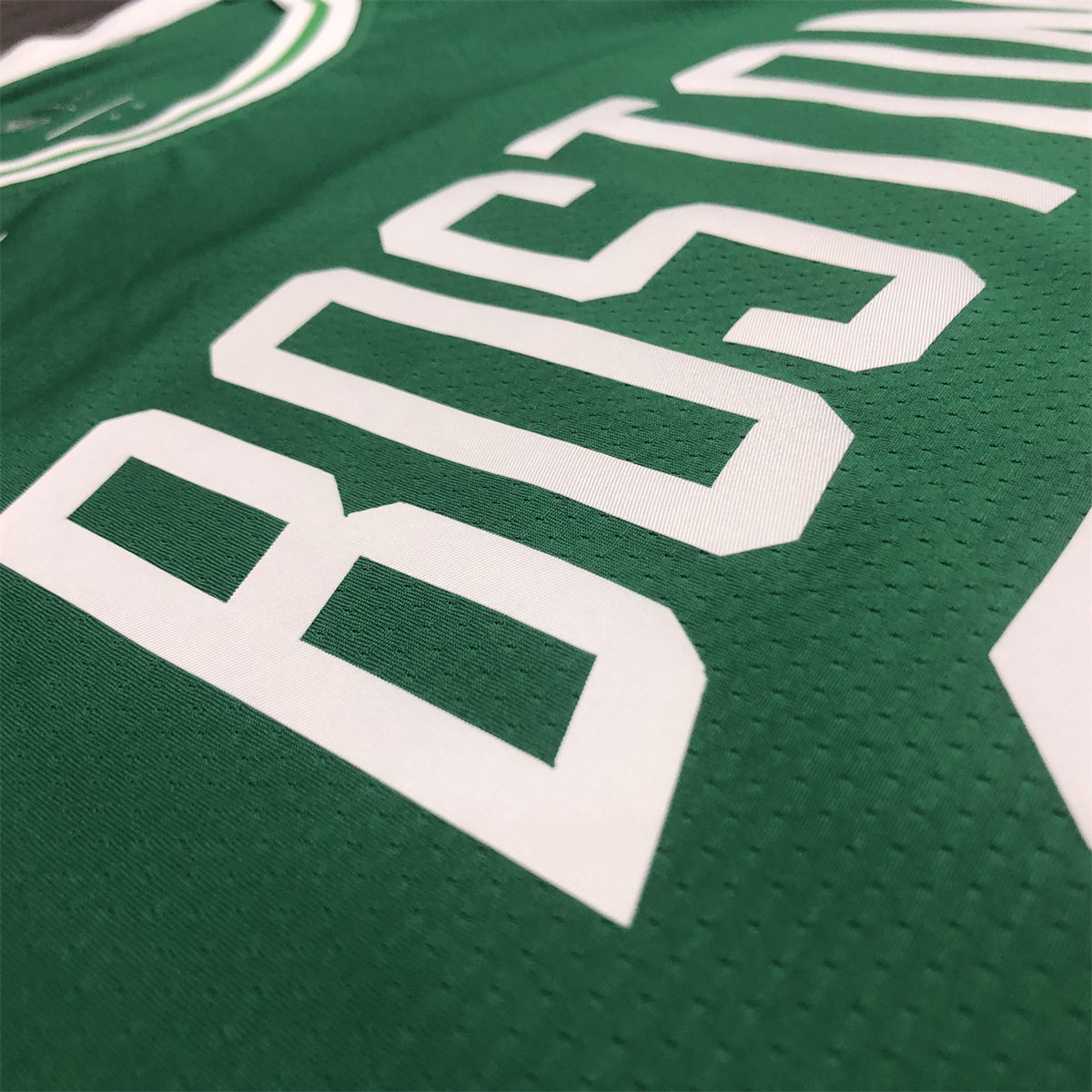 NBA Boston Celtics round neck Retro Green Jersey Bird#33 S-XXL
